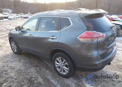2015 Nissan Rogue Sv z USA, uszkodzony, nr VIN KNMAT2MV2FP535876